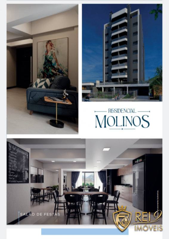 Apartamento 02 Dorm. 1 Suítes ED. MOLINOS Florestal