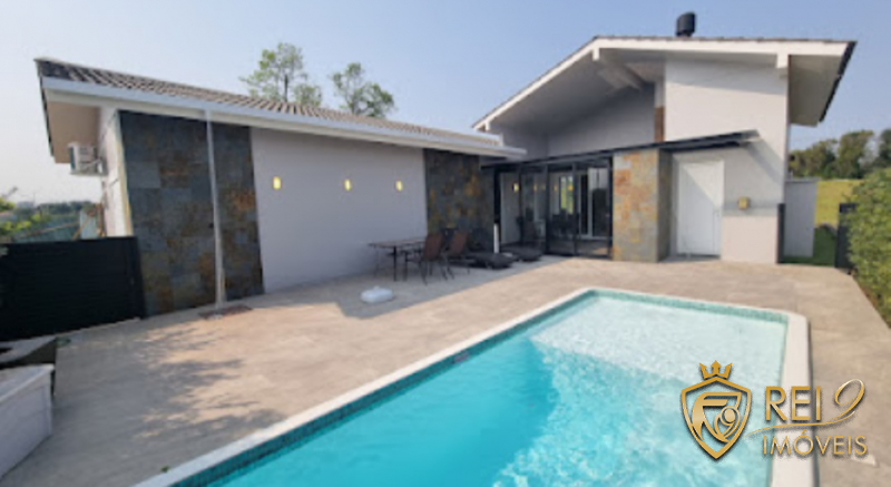 Casa  3 Dorm. 2 Suítes Cond. Landhaus DECORADA MOBILIADA