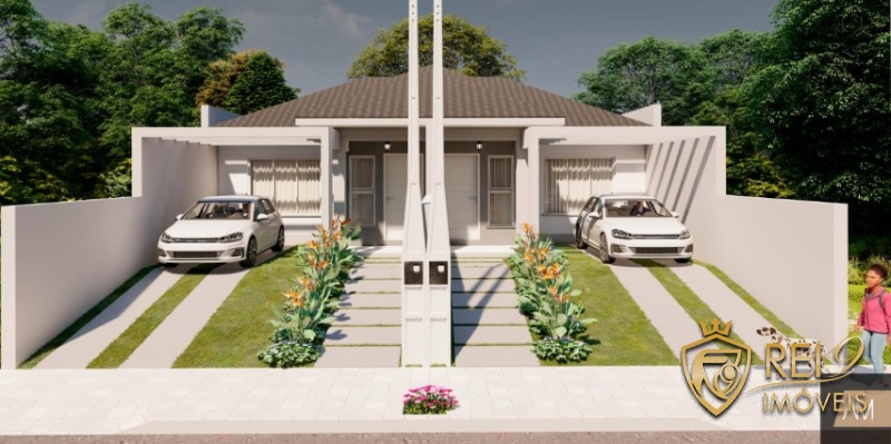 Casa Geminada 02 Dorm. Pátio Fundos 1