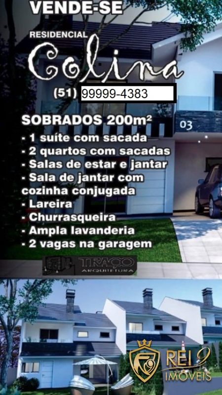 Sobrados 03 Dormitórios c/ Suíte  Teutonia